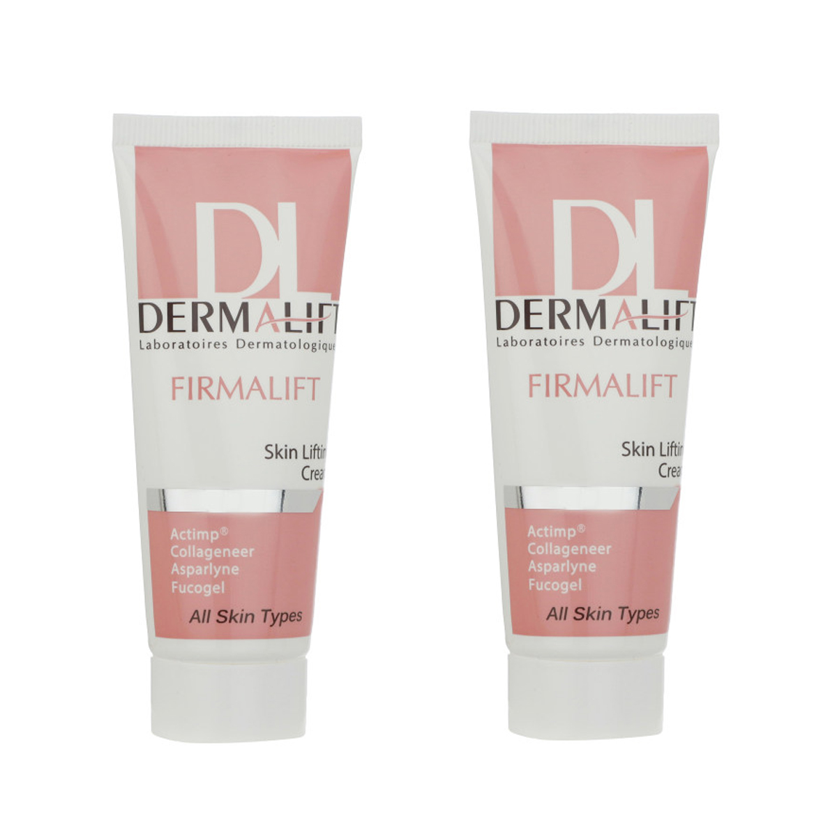 کرم سفت کننده پوست درمالیفت مدل firmalift حجم 40 میلی لیتر بسته دو عددی